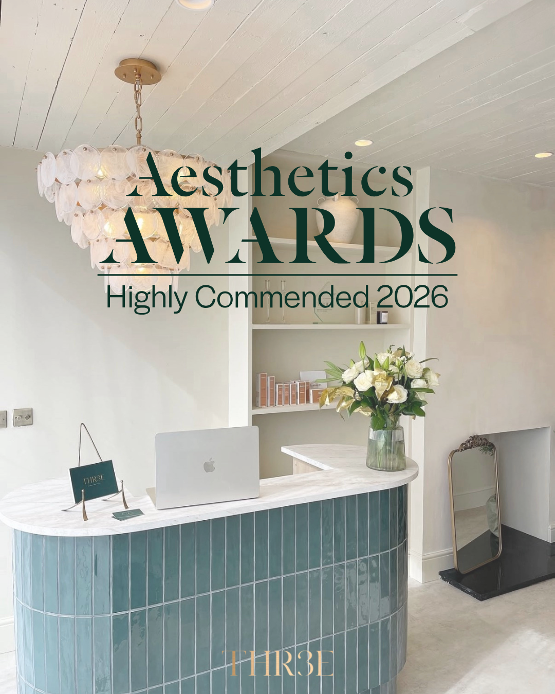Three Medical Aesthetics - Reception Desk